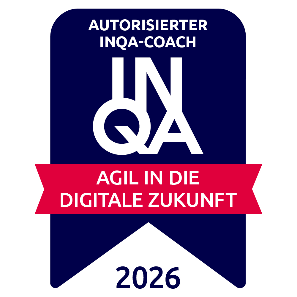 Badge: Autorisierter INQA-Coach – agil in die digitale Zukunft 2026