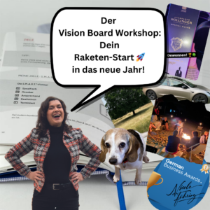 Kreiere Dein ganz persönliches Vision Board